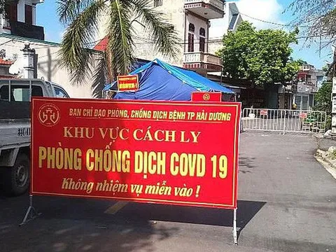 Tỉnh Hải Dương thiết lập thêm vùng cách ly y tế tại 1 cụm dân cư
